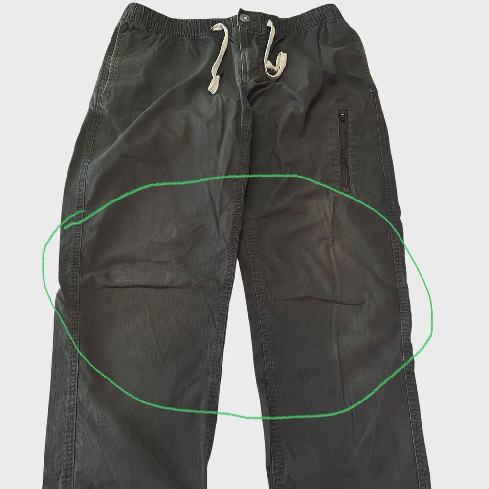 Vuori Pants Women's Large Gray Ripstop 33" Inseam Outdoor Please Read Details - Picture 6 of 16